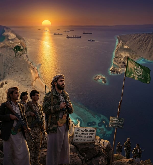 Houthis Seize Control of Bab al-Mandab 'Gate of Tears'