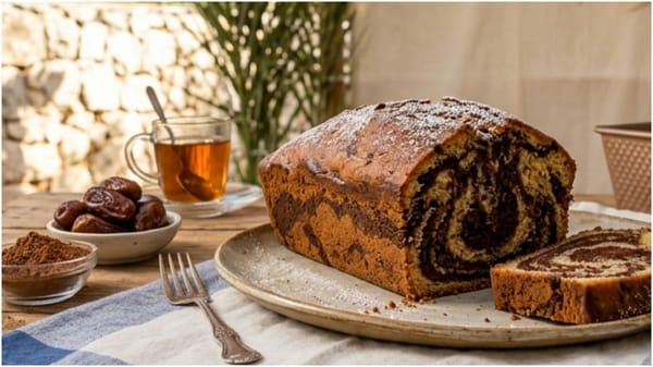Marble Cake With Dates: Perfect For Your Sukkah Guests
