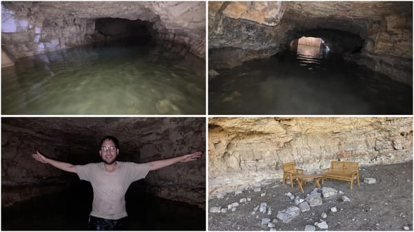 Hidden Spring in Southern Har Chevron: Crystal-Clear Water Six Meters Underground