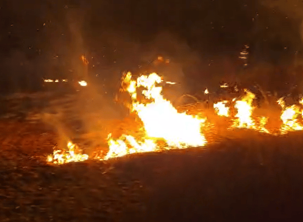 Fire Set at Entrance to Prison 10 During Simchas Beis Hashoeivah Protest