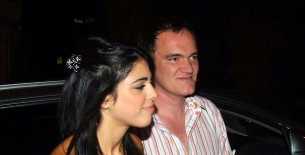 Daniella Pick and Quentin Tarantino