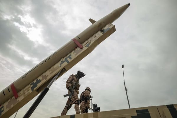 Iranian missile ready for launch