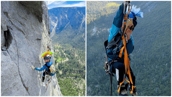 American Boy Celebrates Seventh Birthday 3,000 Feet Up El Capitan