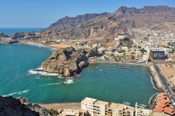 The city of Aden, Yemen