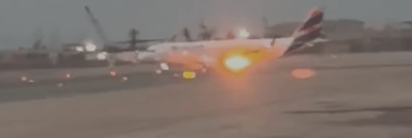 Fire Breaks Out on LATAM Plane Before Takeoff in Lima | WATCH
