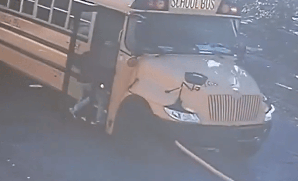Man Jumps Into Moving School Bus, Saves 19 Children After Driver Collapses