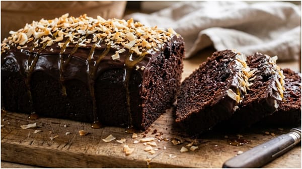 Pareve Chocolate Cake with Date Syrup and Coffee 