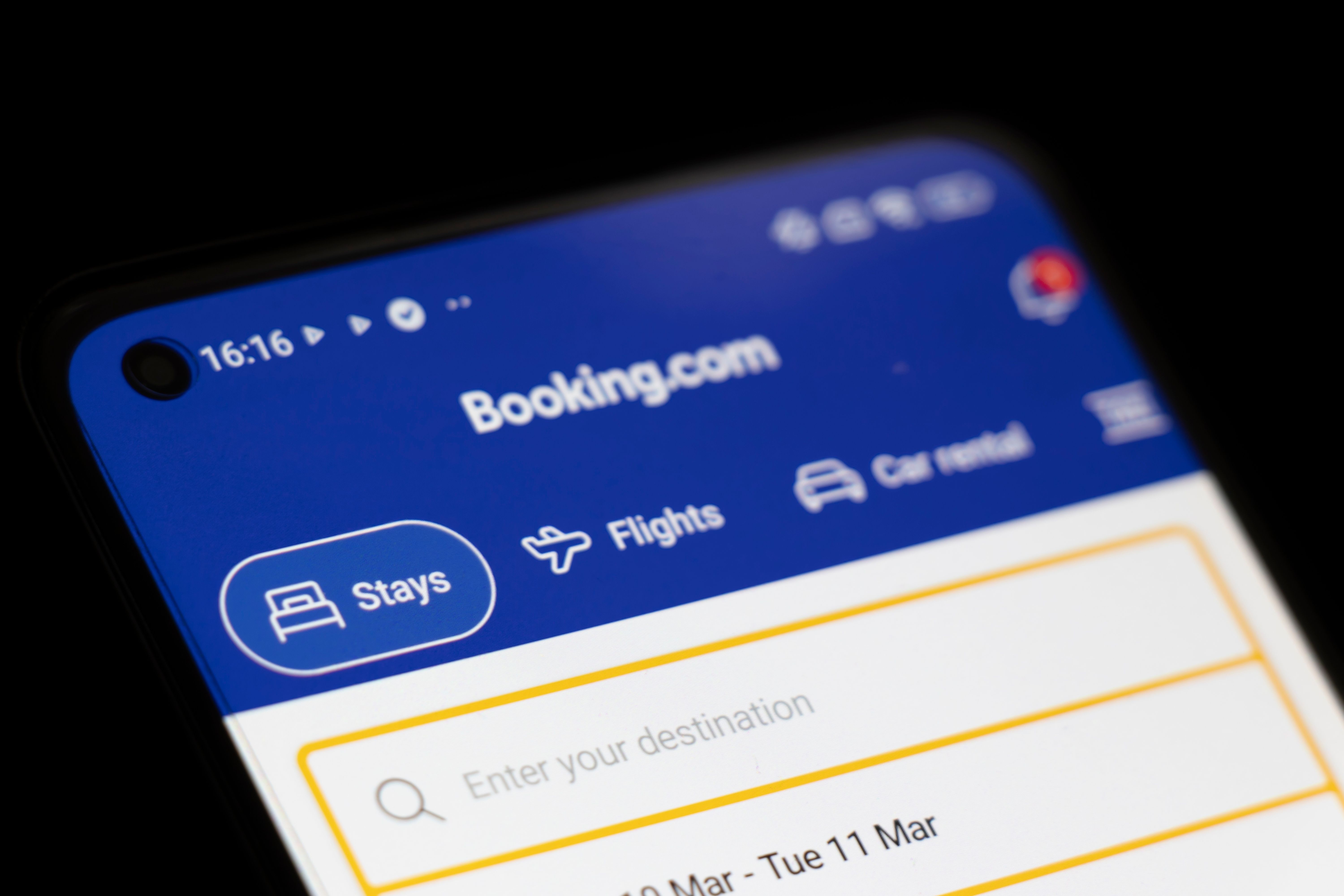 Booking scandal
