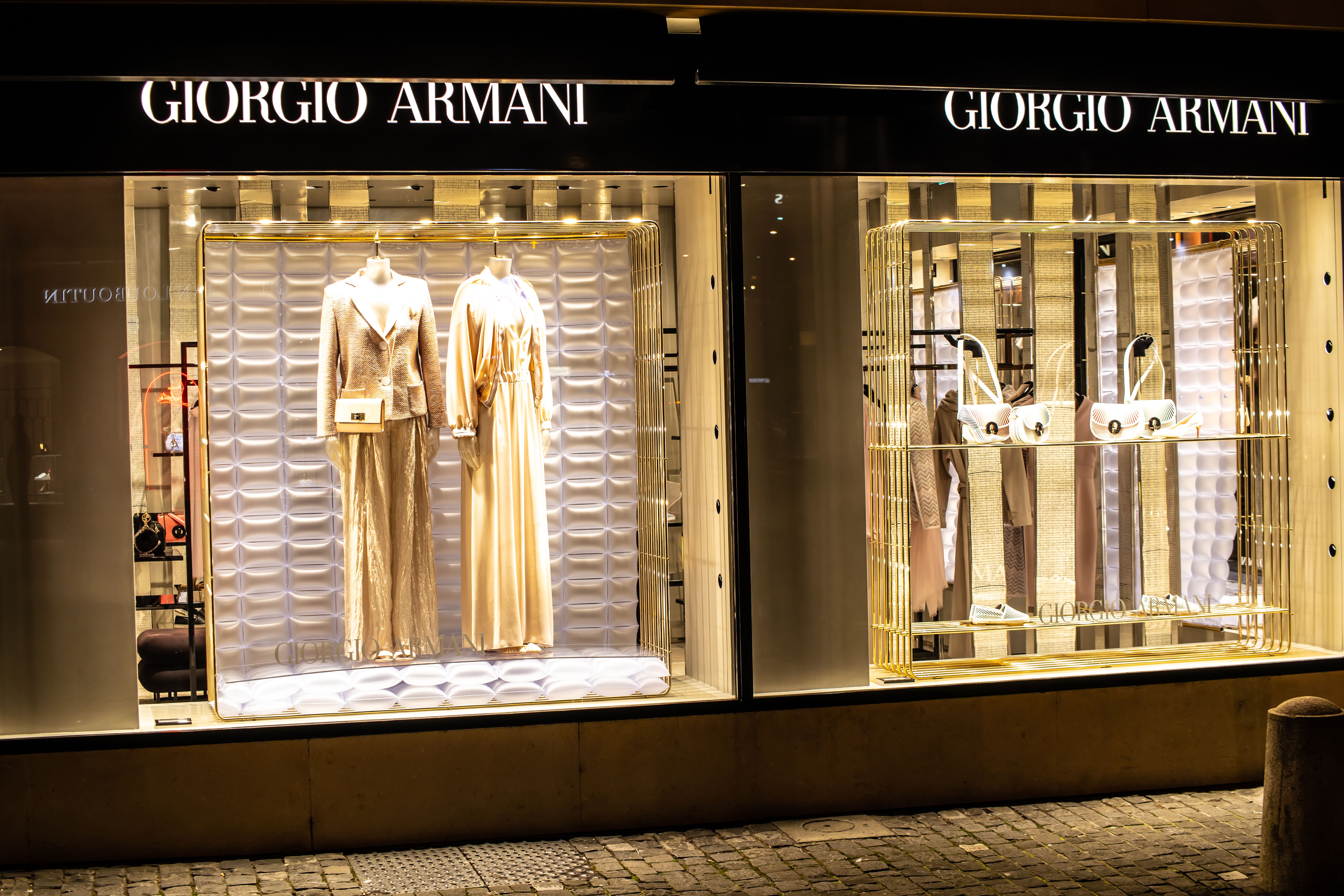 Giorgio Armani Storefront, Switzerland
