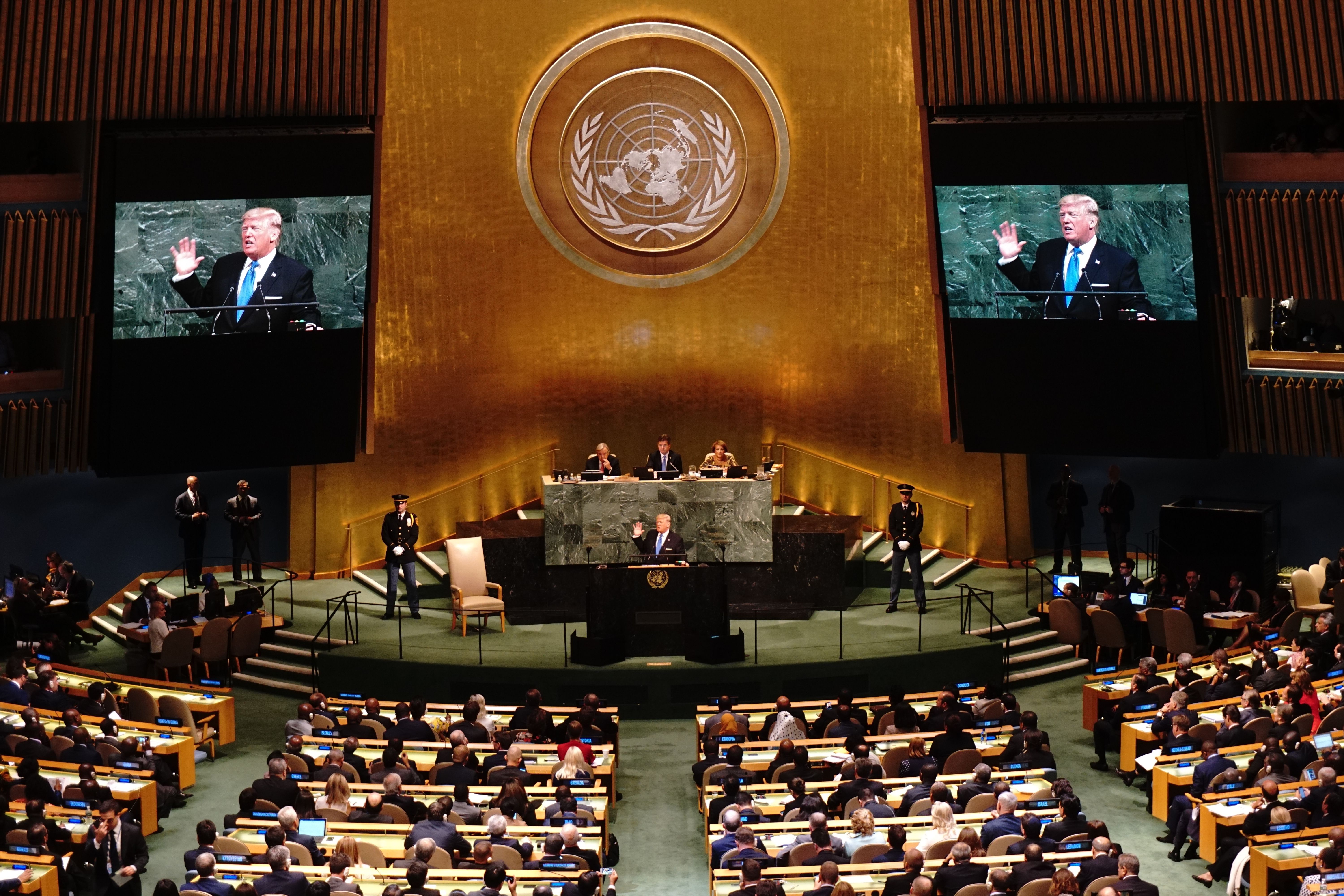 Trump at the UN