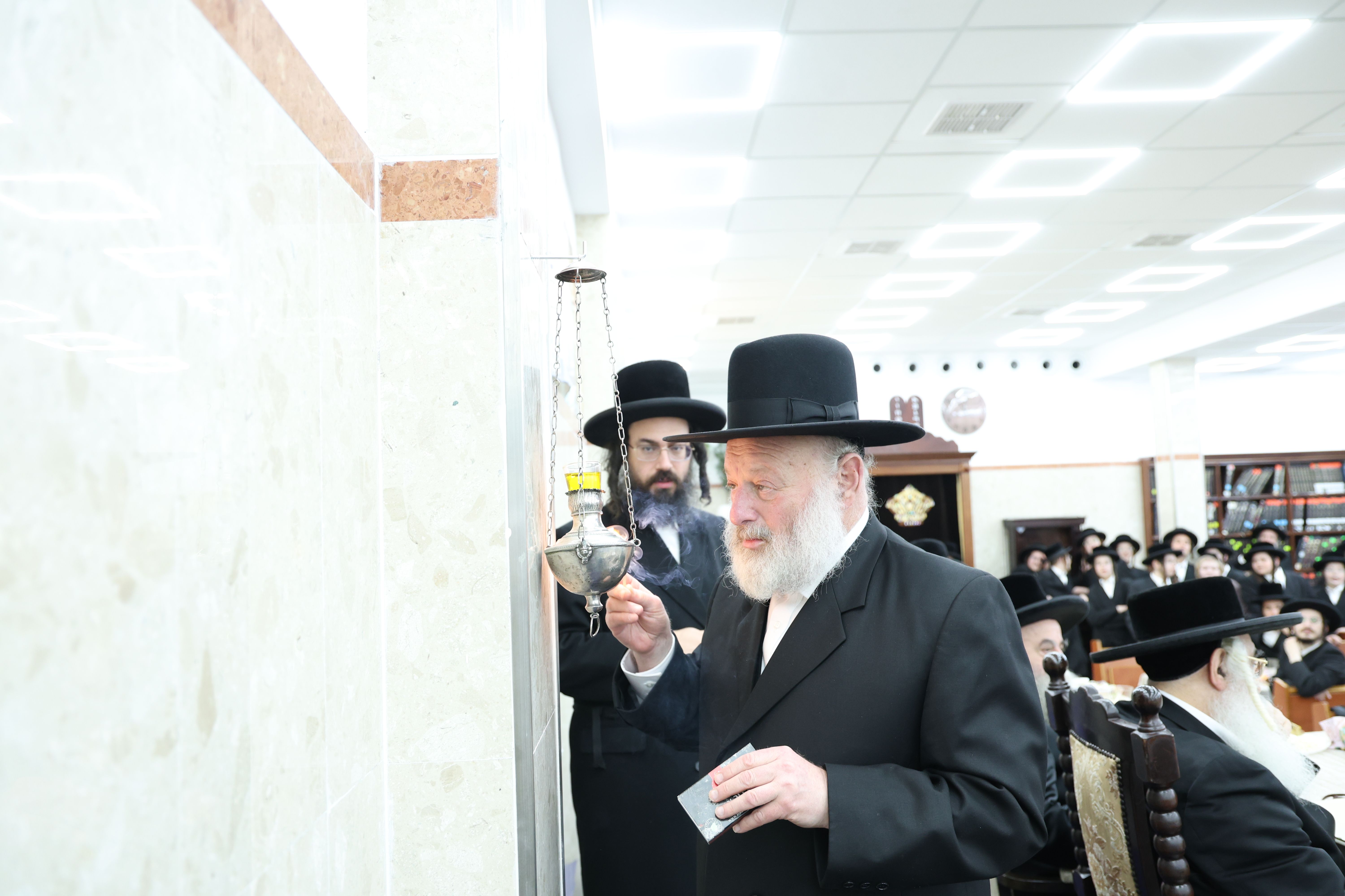 Dedication of Heichal HaTorah at Dushinsky