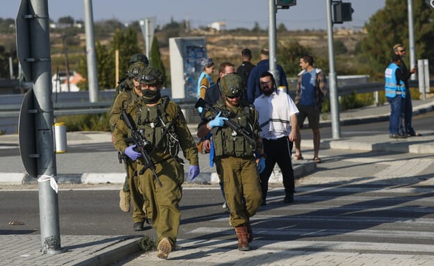 Scene of the terror attack