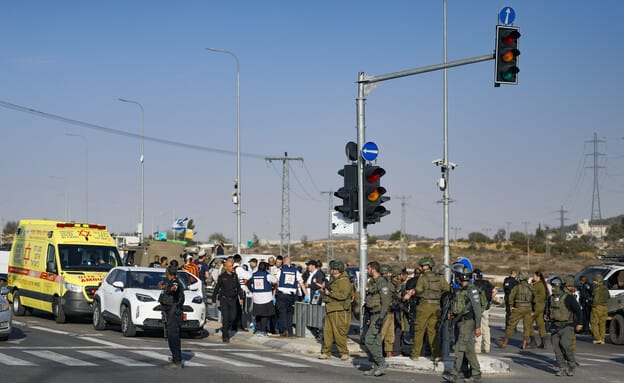 Scene of the terror attack