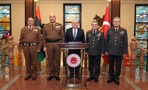 General al-Haddad at meetings in Turkey earlier today