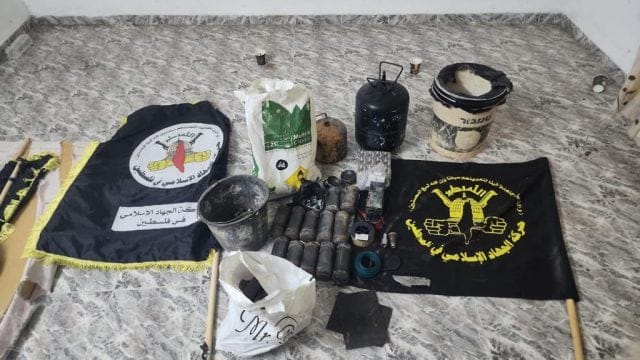 Seized at the scene