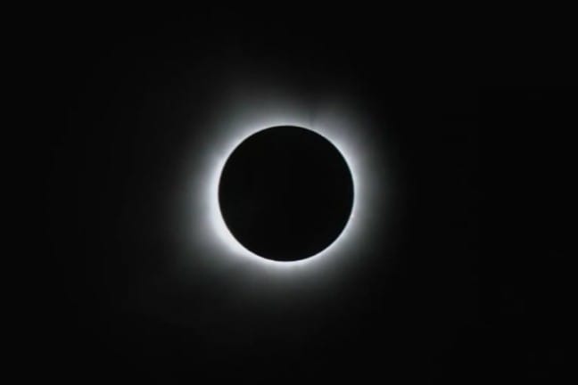 Solar eclipse in USA
