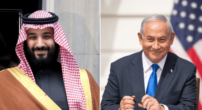 Bin Salman; Netanyahu