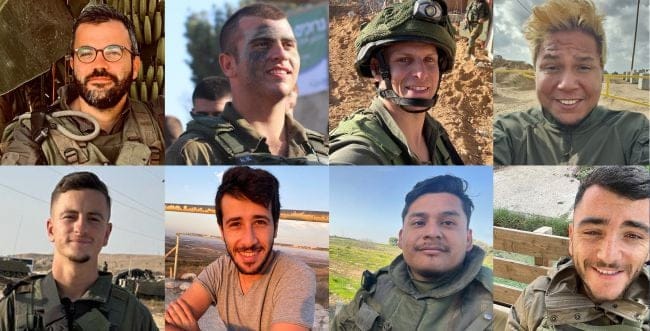the fallen soldiers