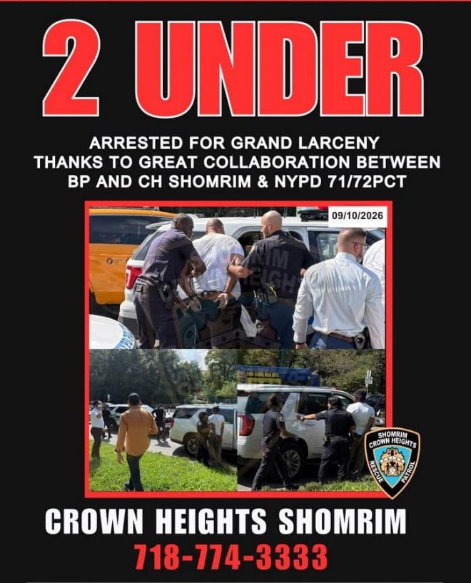 Photo: Shomrim, Crown Heights
