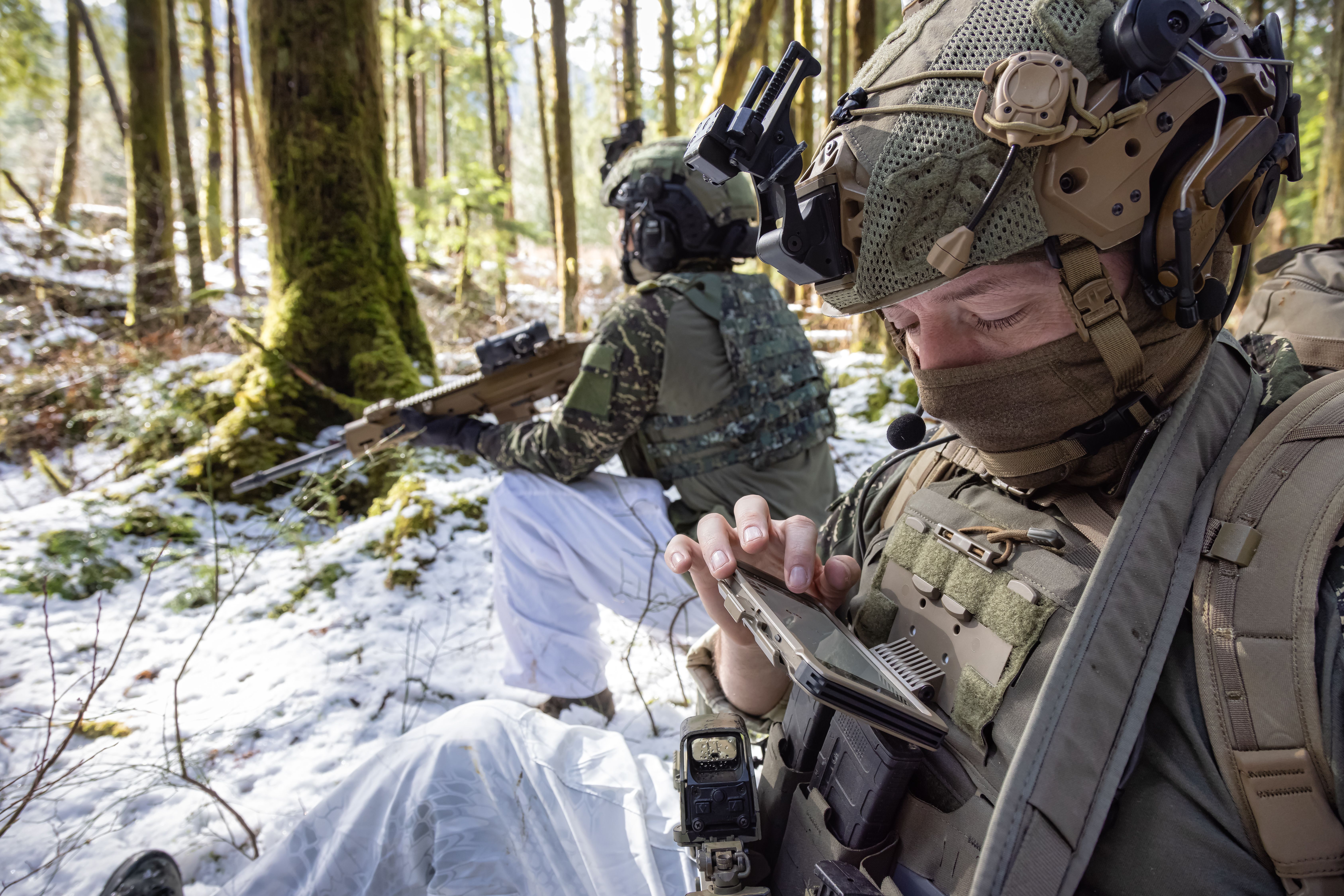 Canadian soldiers