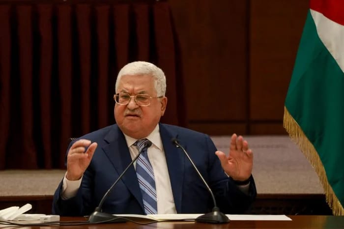 PA Head Abu Mazen. 