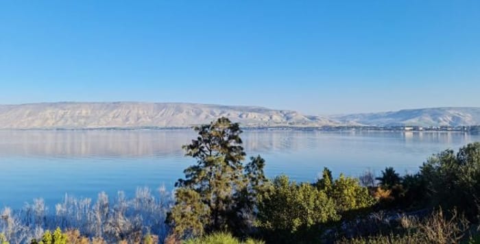 The Sea of Galilee ('Kinneret')
