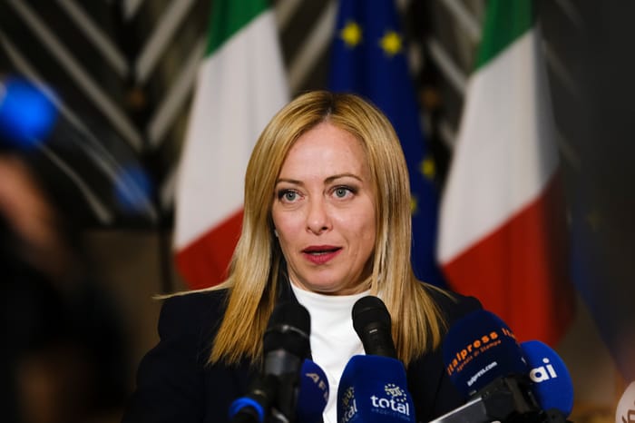 Italian Prime Minister Giorgia Meloni