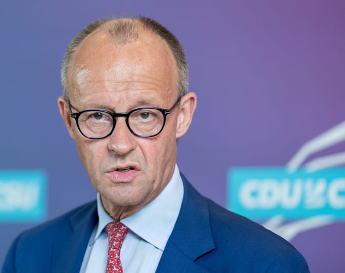 CDU Chairman Friedrich Merz.
