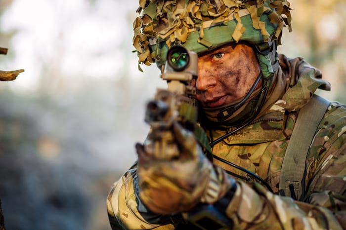 British special forces soldier