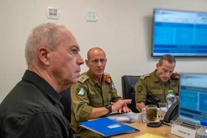 Gallant at the situational assessment meeting earlier today
