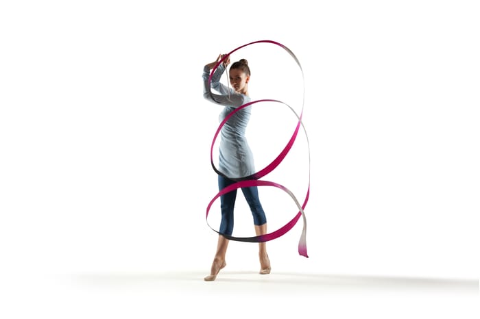 Illustrative: Rhythmic gymnast