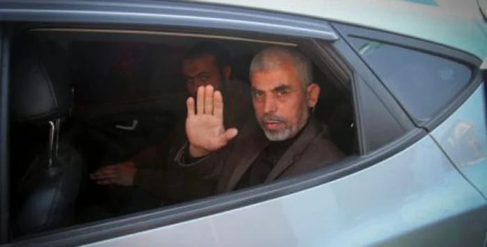 Yahya Sinwar, leader of the Palestinian Hamas movement
