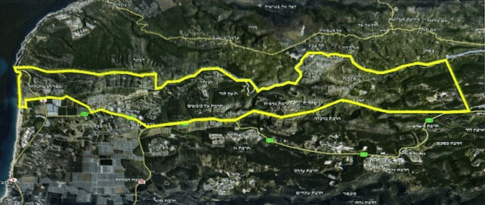 Expanded closed military zone along border.