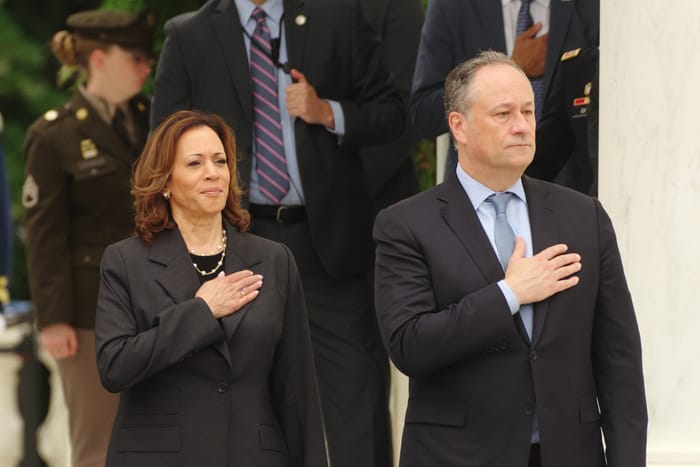 U.S. Vice President Kamala D. Harris and Second Gentleman Doug Emhoff