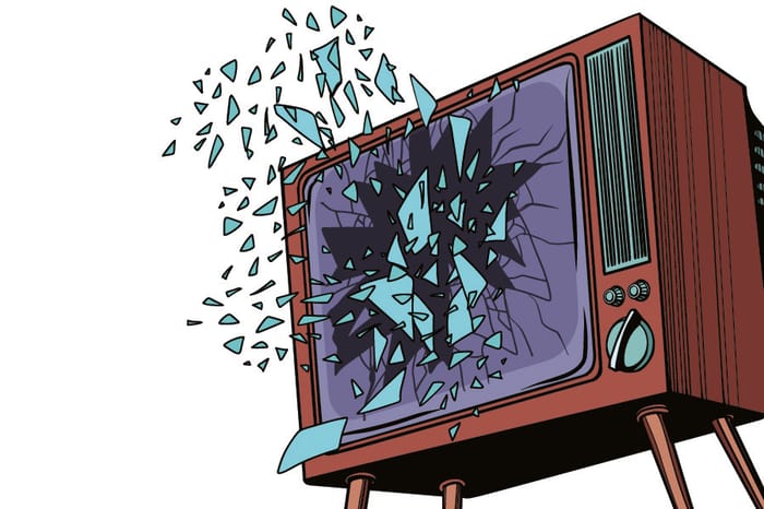 A clash over TV.