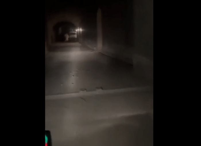 Syrian smuggling tunnel