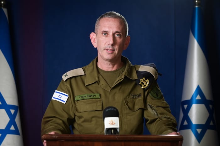 IDF Spokesperson Daniel Hagari.