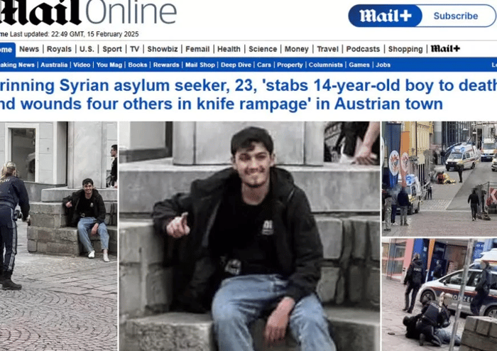 Syrian migrant who committed terror attack in Austria