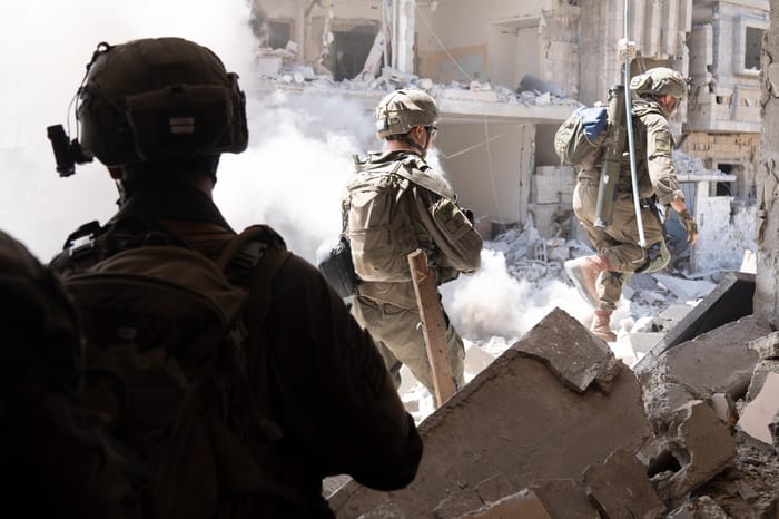 IDF operating in Gaza
