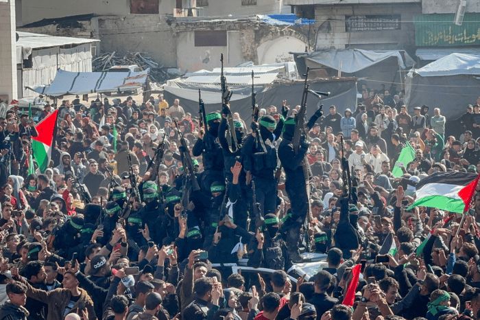 Hamas at a recent rally