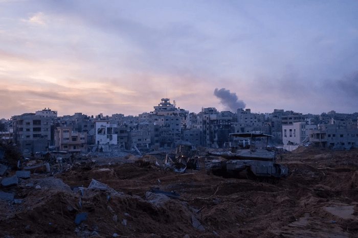 IAF attacking in Gaza