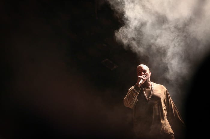 American artist Kanye West performs 