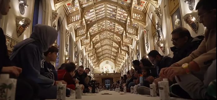 The Muslim Iftar event at Windsor Castle