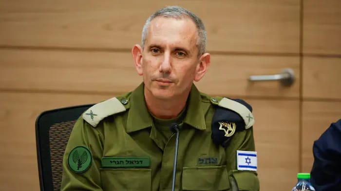 Former IDF Spokesperson Daniel Hagari