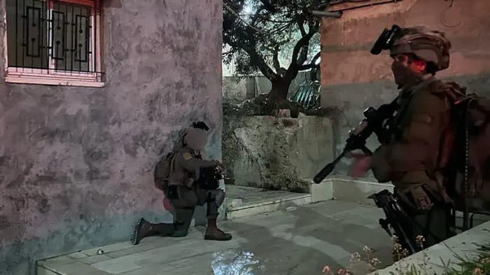 IDF operating in Samaria
