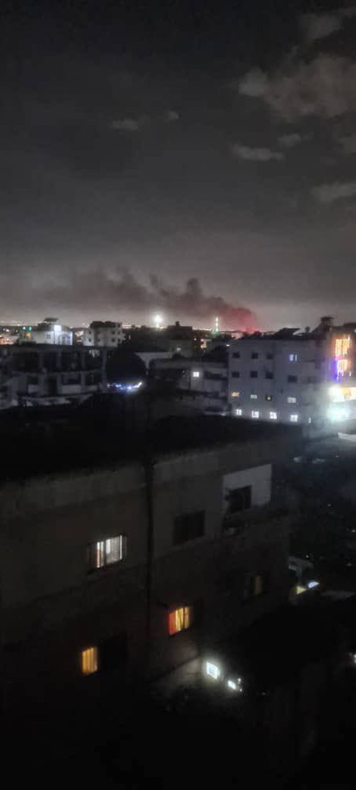 Air strike in Syria.