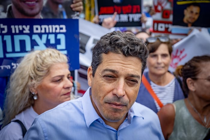 sraeli minister of Diaspora Affairs Amichai Chikli on July 14, 2024. 