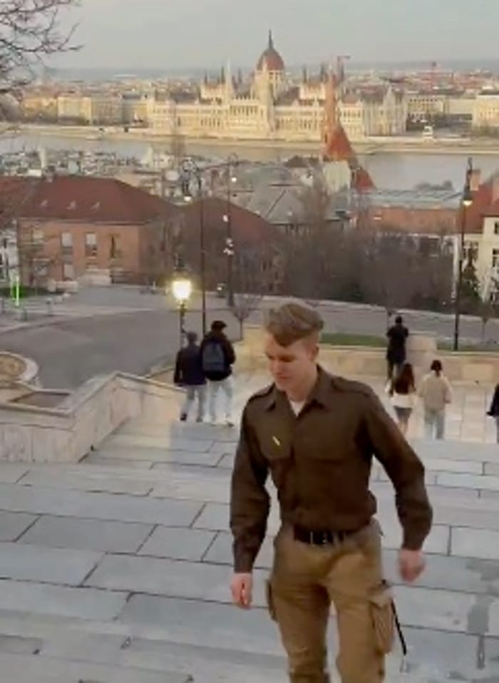 Neo nazi trying to scare Jews