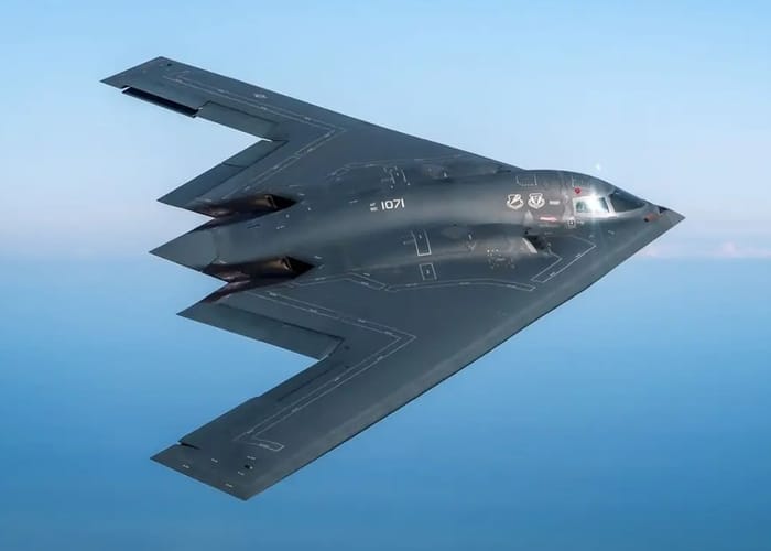 B-2 strategic bomber.