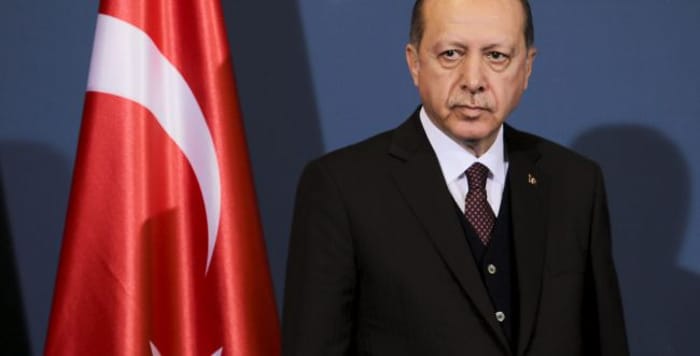 Turkish President Erdogan.